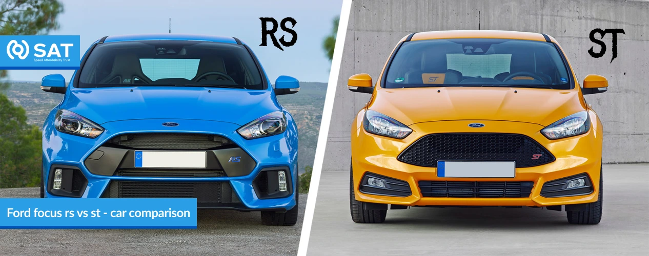 Ford focus rs vs st - car comparison