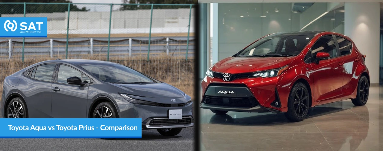 Toyota Aqua vs Toyota Prius - Comparison
