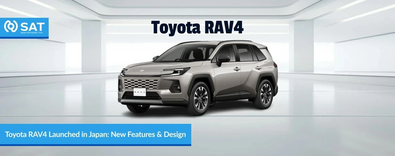 Toyota RAV4 Launched in Japan New Features and Design