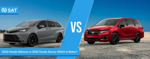 2026 Honda Odyssey vs 2026 Toyota Sienna: Which Is Better?