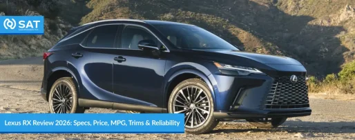 Lexus RX Review 2026: Specs, Price, MPG, Trims & Reliability