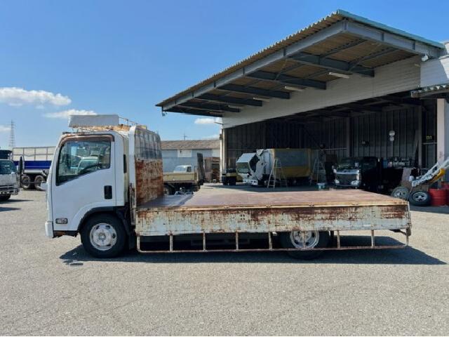 イスズ エルフ トラック Flatbed 2014 sat-0067852-11
