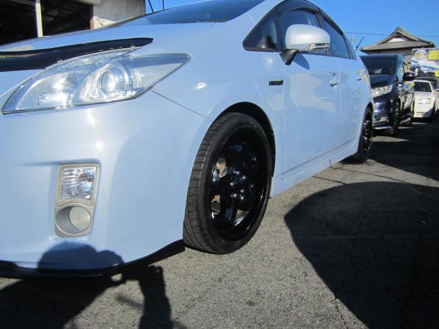 トヨタ プリウス Ｓ　ワンオーナー　ストラーダＳＤナビ　ＥＴＣ　ローダウン　ＪＤＭカスタム 2009 sat-0067881-13