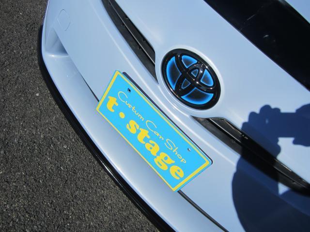 トヨタ プリウス Ｓ　ワンオーナー　ストラーダＳＤナビ　ＥＴＣ　ローダウン　ＪＤＭカスタム 2009 sat-0067881-15