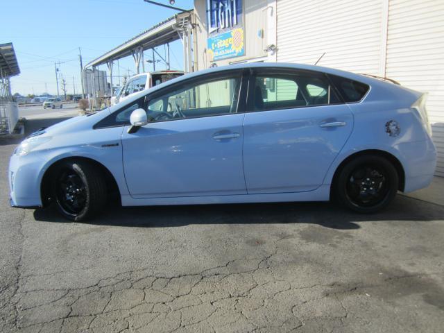 トヨタ プリウス Ｓ　ワンオーナー　ストラーダＳＤナビ　ＥＴＣ　ローダウン　ＪＤＭカスタム 2009 sat-0067881-5