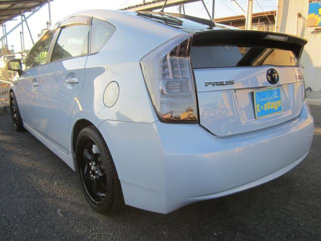 トヨタ プリウス Ｓ　ワンオーナー　ストラーダＳＤナビ　ＥＴＣ　ローダウン　ＪＤＭカスタム 2009 sat-0067881-6