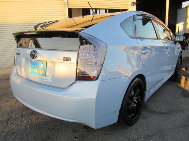 トヨタ プリウス Ｓ　ワンオーナー　ストラーダＳＤナビ　ＥＴＣ　ローダウン　ＪＤＭカスタム 2009 sat-0067881-8