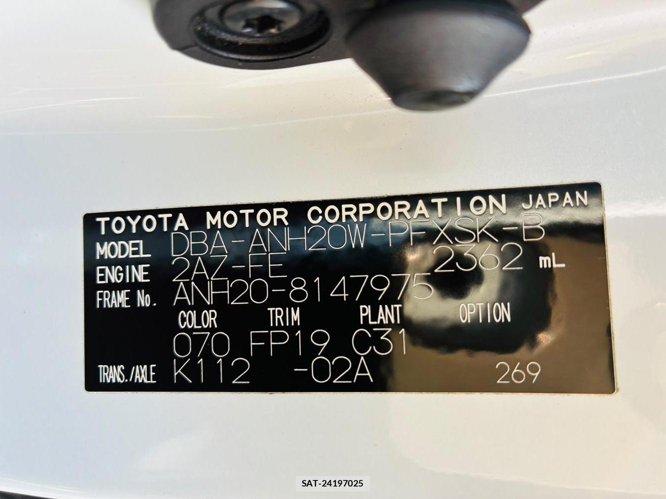 Toyota ALPHARD 2010-09 7892151-39
