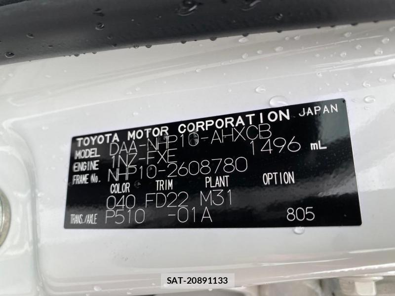Toyota AQUA 2019-09 503288-40