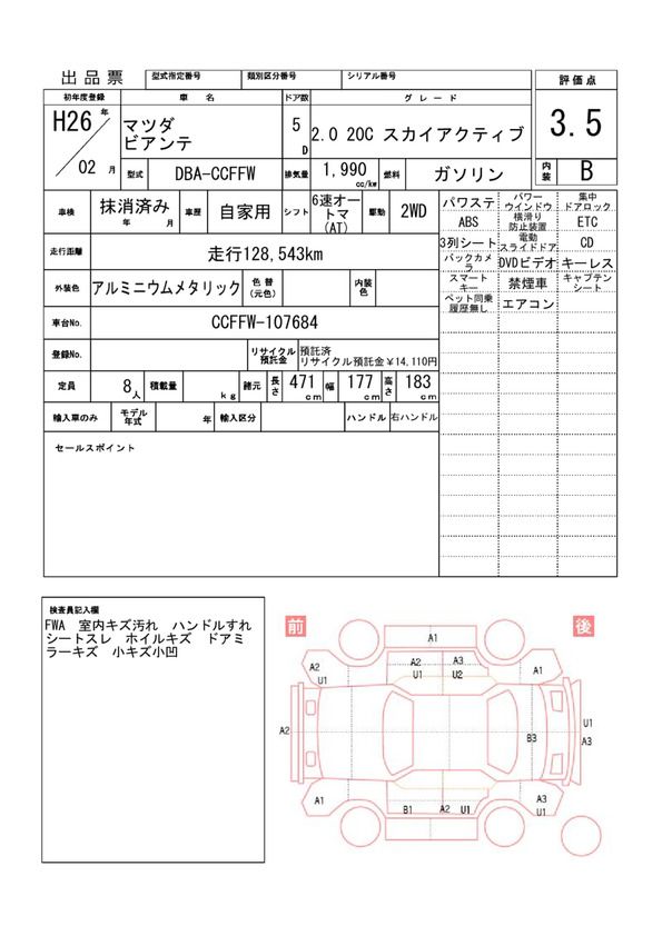 Mazda BIANTE 2014 6300393-11