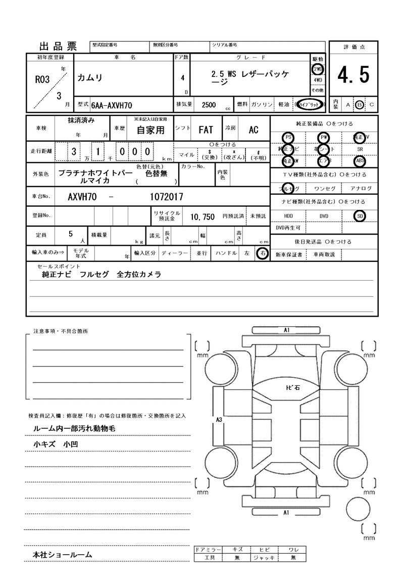 Toyota CAMRY 2021 6297961-11
