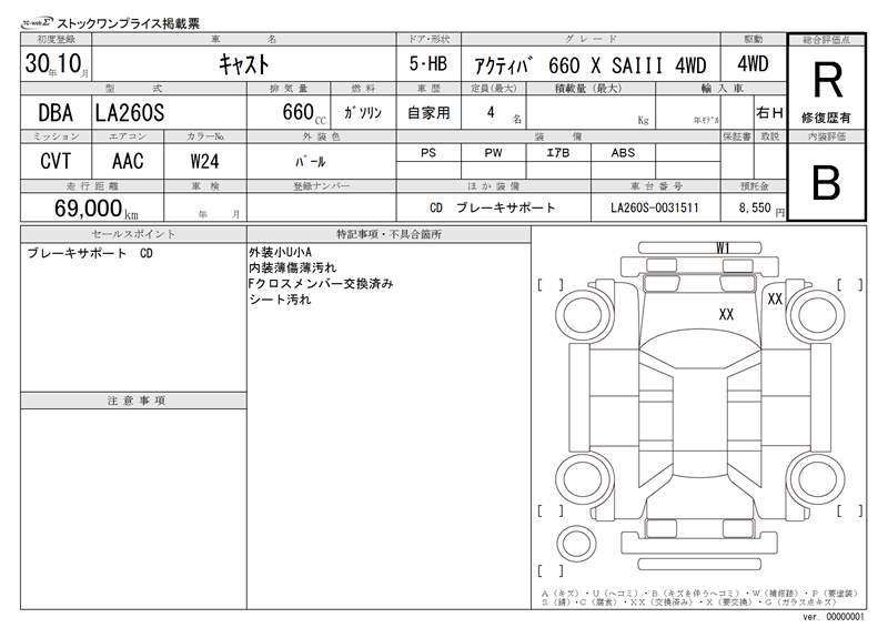 Daihatsu CAST 2018 6301457-11