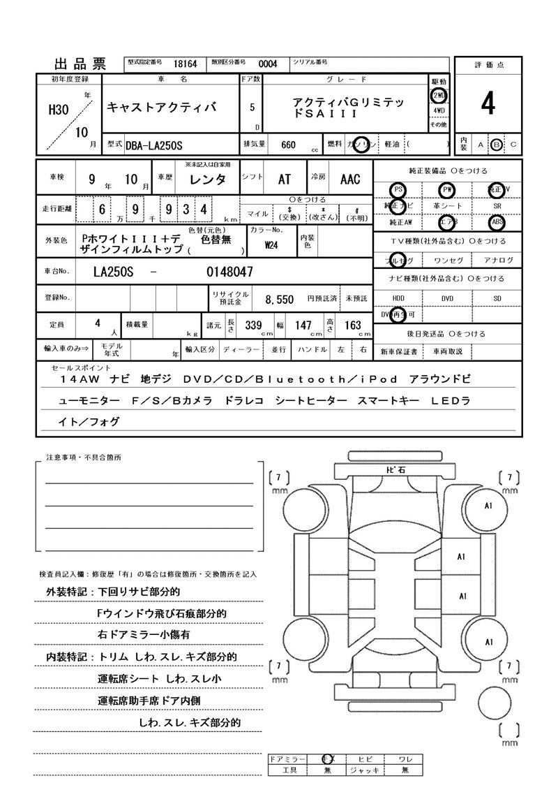 Daihatsu CAST 2018 6301551-11