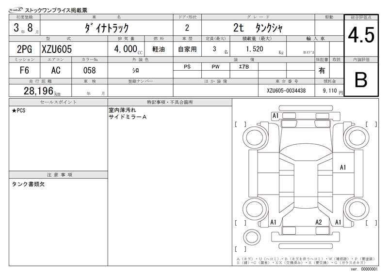Toyota DYNA TRUCK 2021 6286465-11
