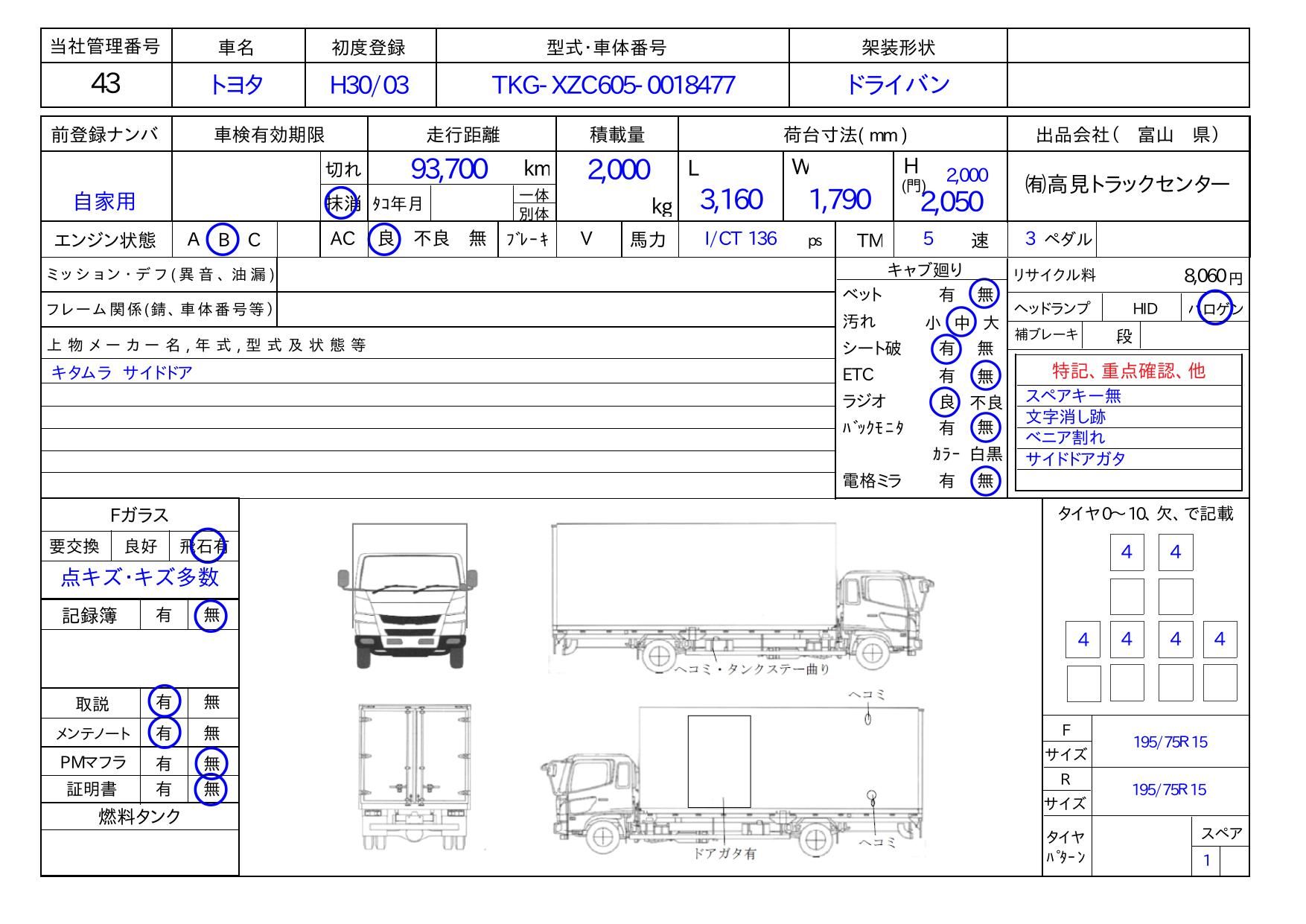 Toyota DYNA TRUCK 2018 6288173-11