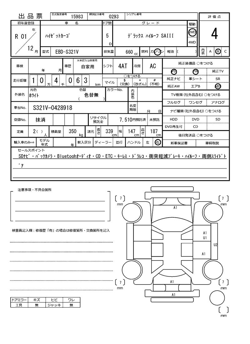 Daihatsu HIJET CARGO 2019 6321134-11