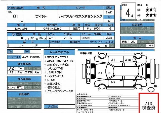 Honda FIT HYBRID 2019 6325715-11