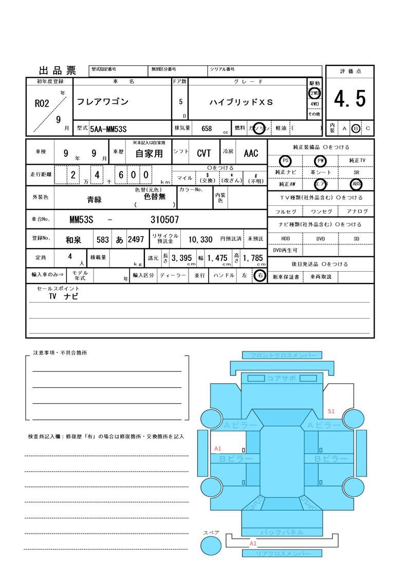Mazda FLAIR WAGON 2020 6359153-11