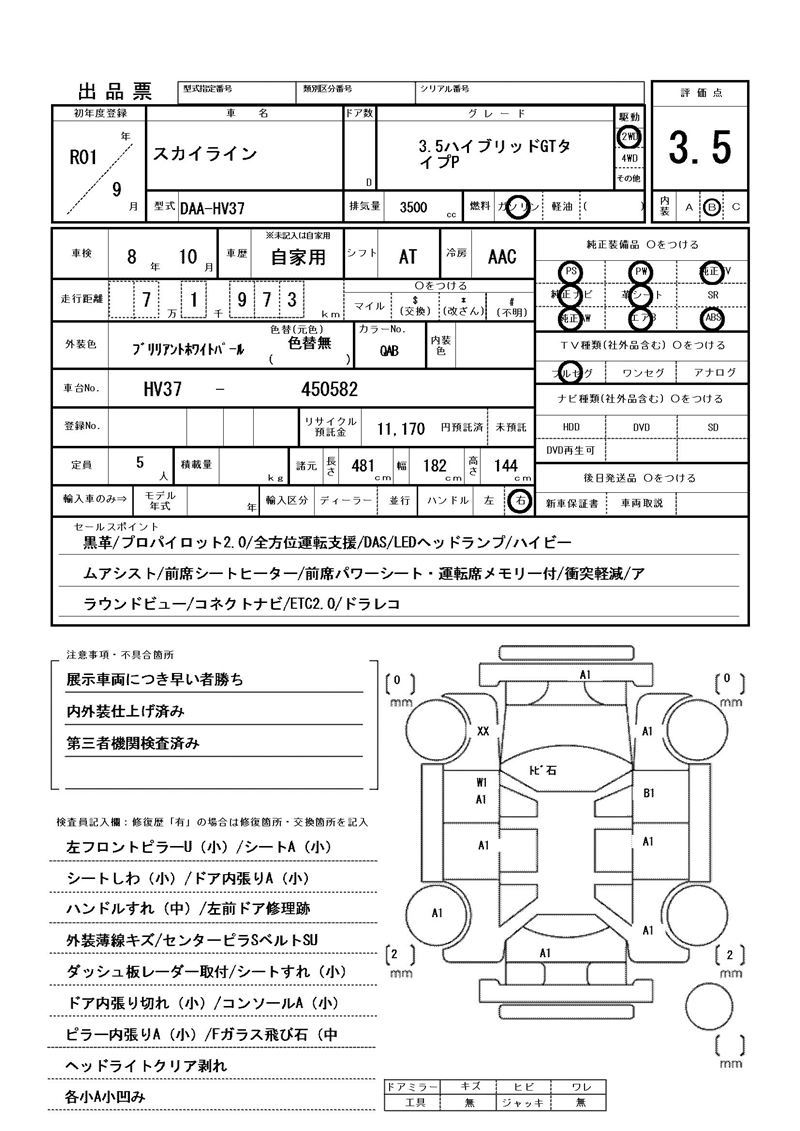 Nissan SKYLINE 2019 6342931-11