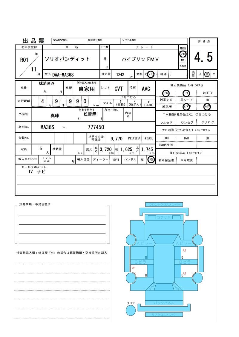 Suzuki SOLIO BANDIT 2019 6357465-11