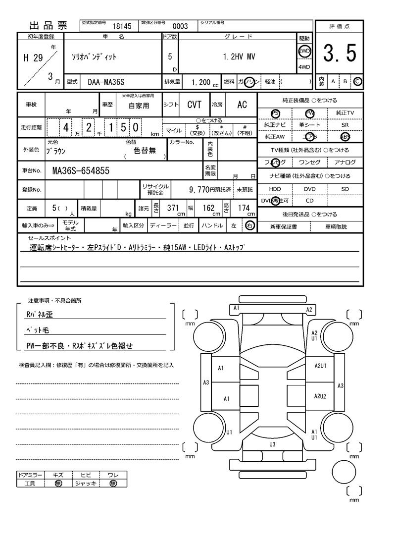 Suzuki SOLIO BANDIT 2017 6358660-11