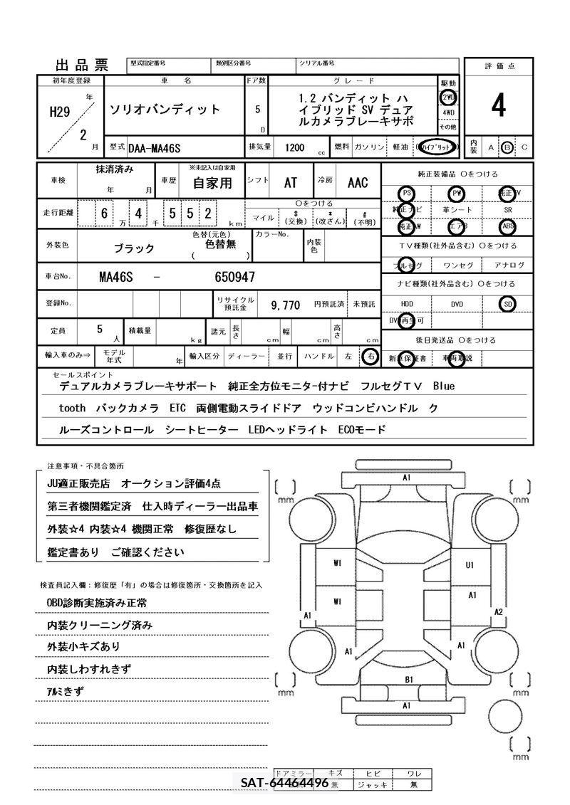Suzuki SOLIO BANDIT 2017 6358726-11