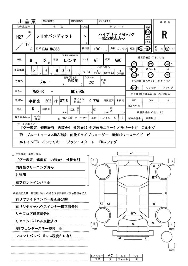 Suzuki SOLIO BANDIT 2015 6359959-11