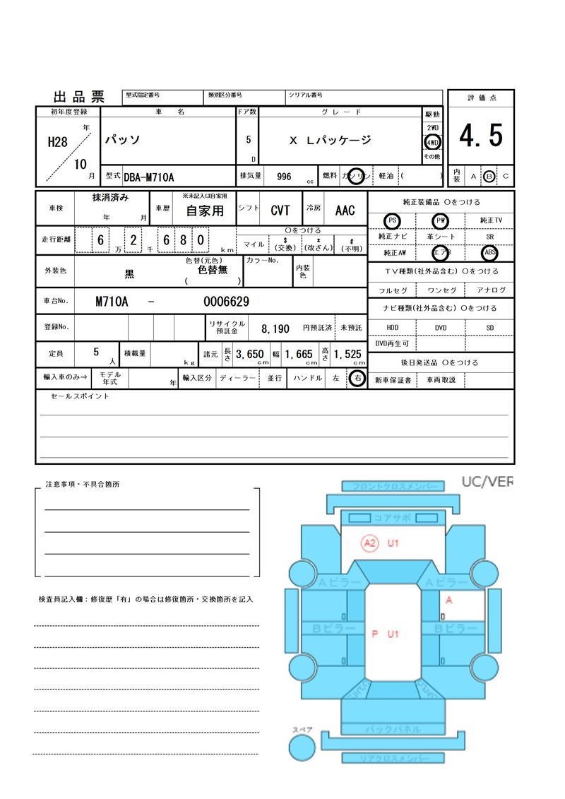 Toyota PASSO 2016 6417589-11