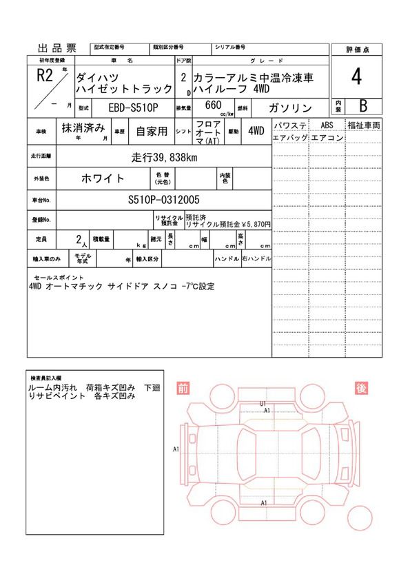 Daihatsu HIJET TRUCK 2020 6435870-11