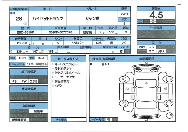 Daihatsu HIJET TRUCK 2016 6488886-11