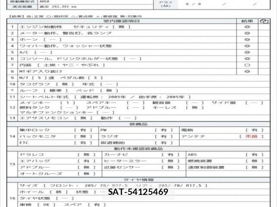 MITSUBISHI FUSO CANTER 2005 7808140-6