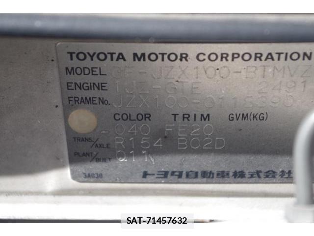 Toyota CHASER 2001 7915523-5