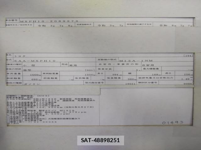 Toyota YARIS 2021-07 8005626-8