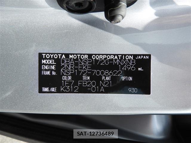 Toyota SIENTA 2019-03 8053402-9