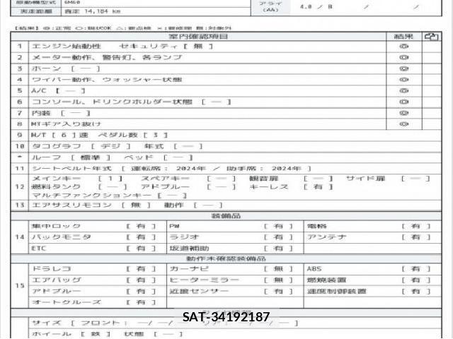 MITSUBISHI FUSO Fighter 2024 8221784-6