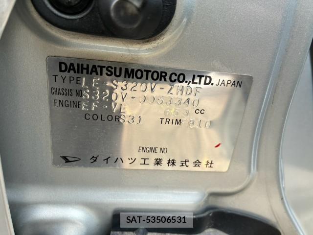 Daihatsu HIJET CARGO 2006-05 8875086-9