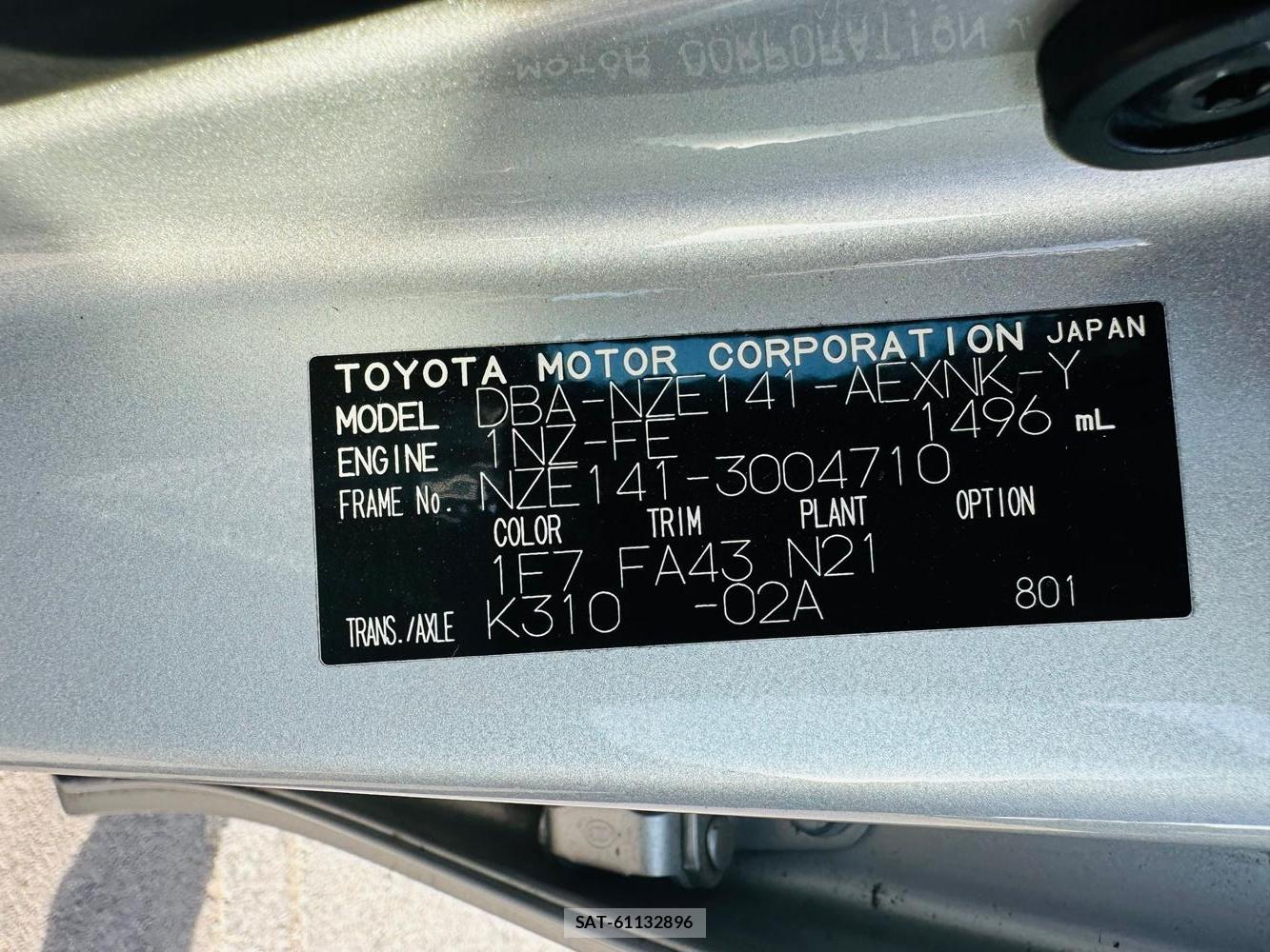 Toyota COROLLA AXIO 2011 6811897-38