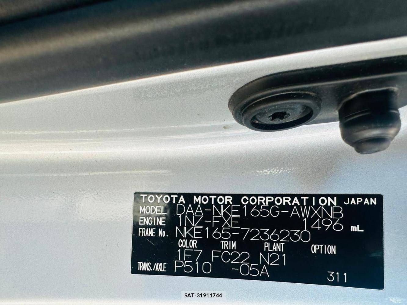 Toyota COROLLA FIELDER 2020 1462259-39