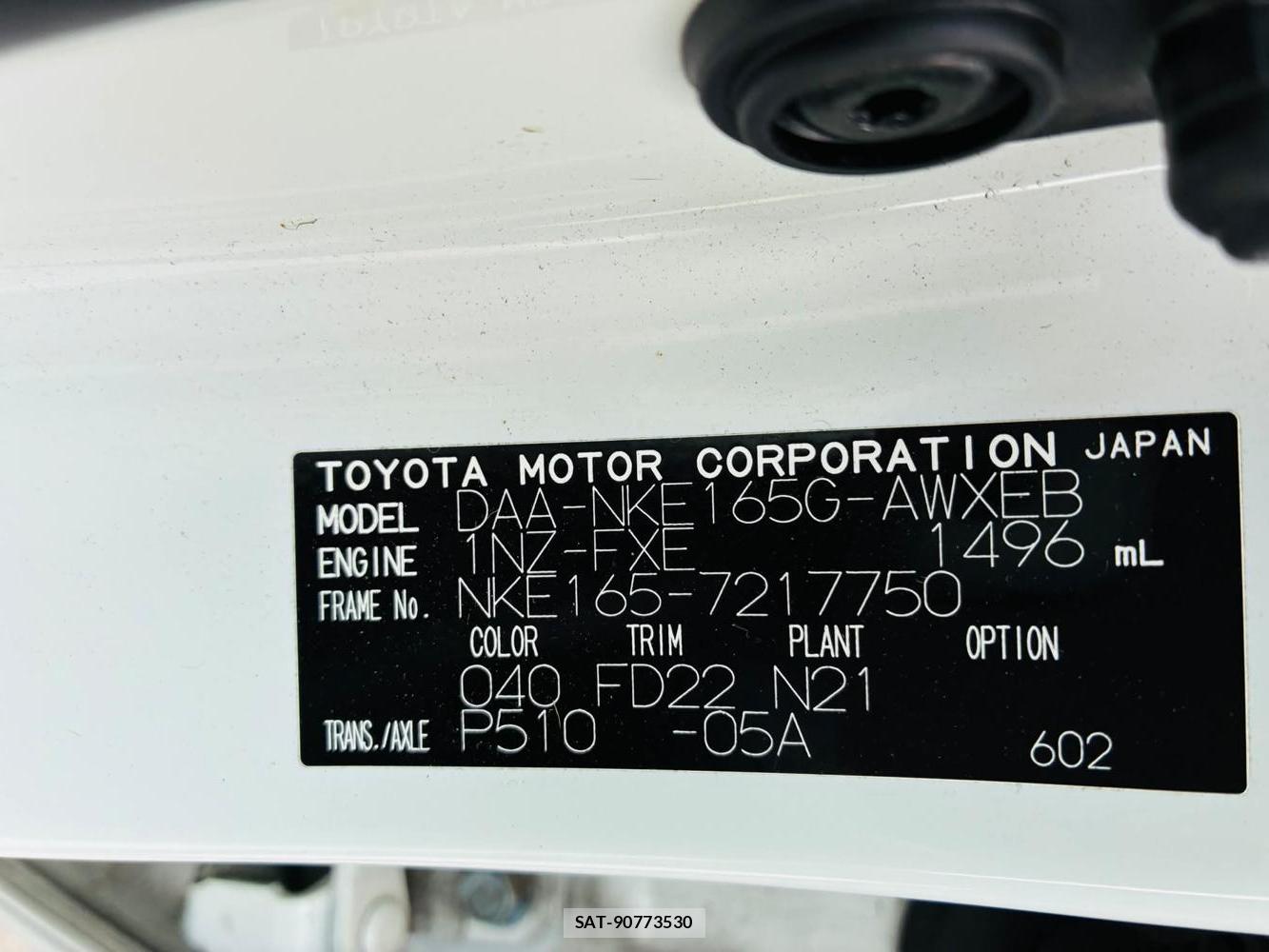 Toyota COROLLA FIELDER 2019-06 7447902-35
