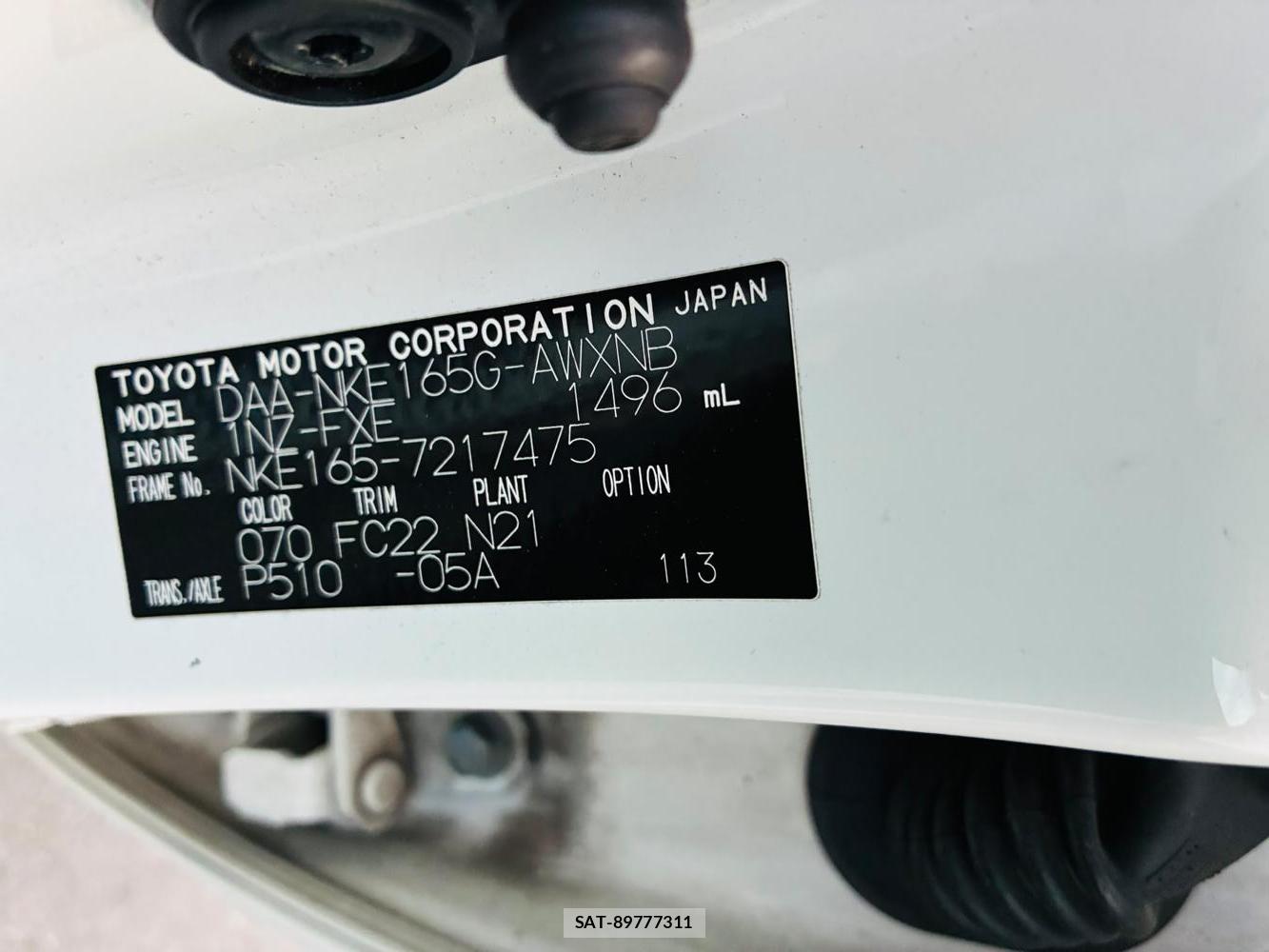 Toyota COROLLA FIELDER 2019 7193929-38
