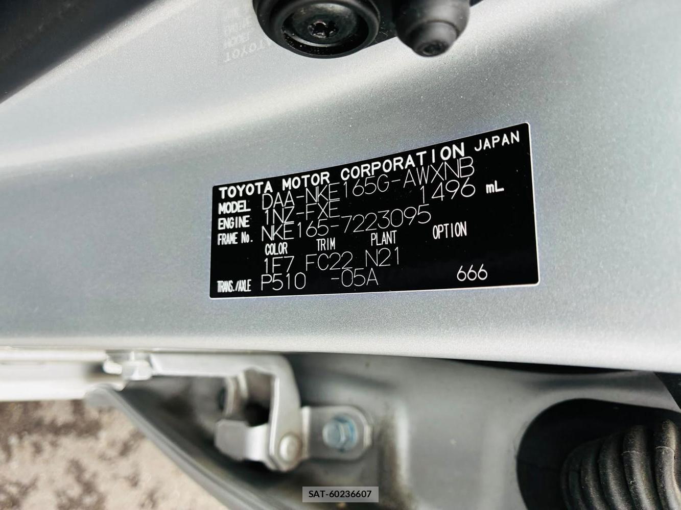 Toyota COROLLA FIELDER 2019-08 8656634-39