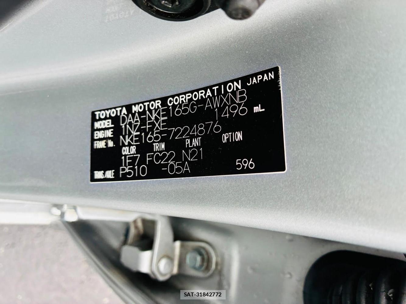 Toyota COROLLA FIELDER 2019-08 8801849-37