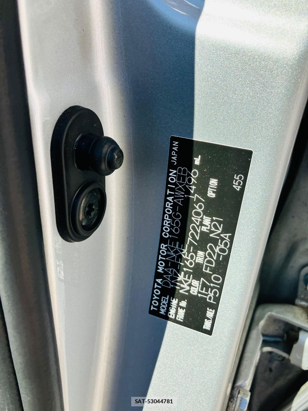 Toyota COROLLA FIELDER 2019 716332-44