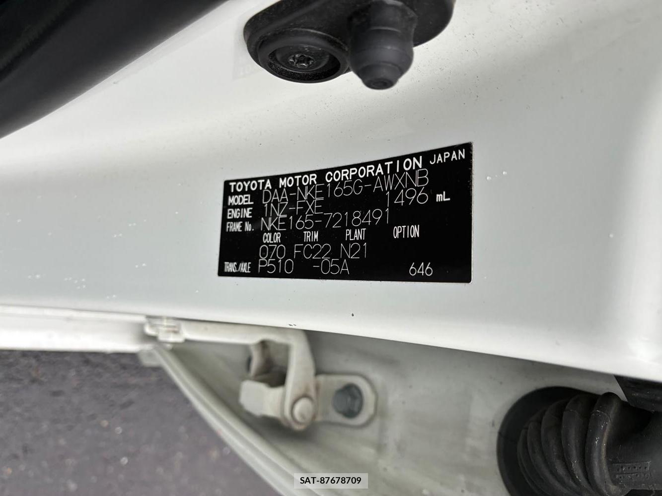 Toyota COROLLA FIELDER 2019/07 8767005-38