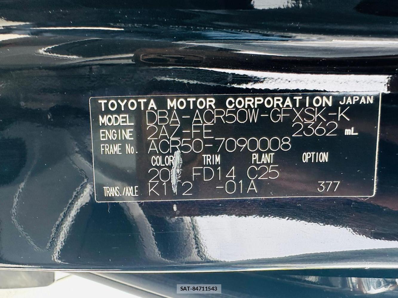 Toyota ESTIMA 2010 6911092-38