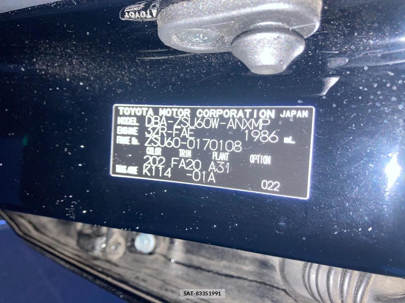 Toyota HARRIER 2019 1289498-38