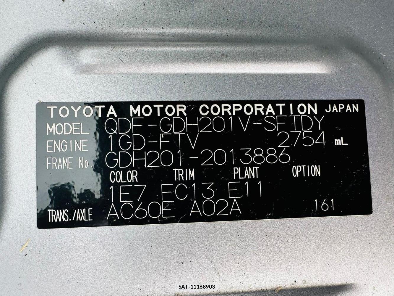 Toyota HIACE VAN 2020 7279938-34