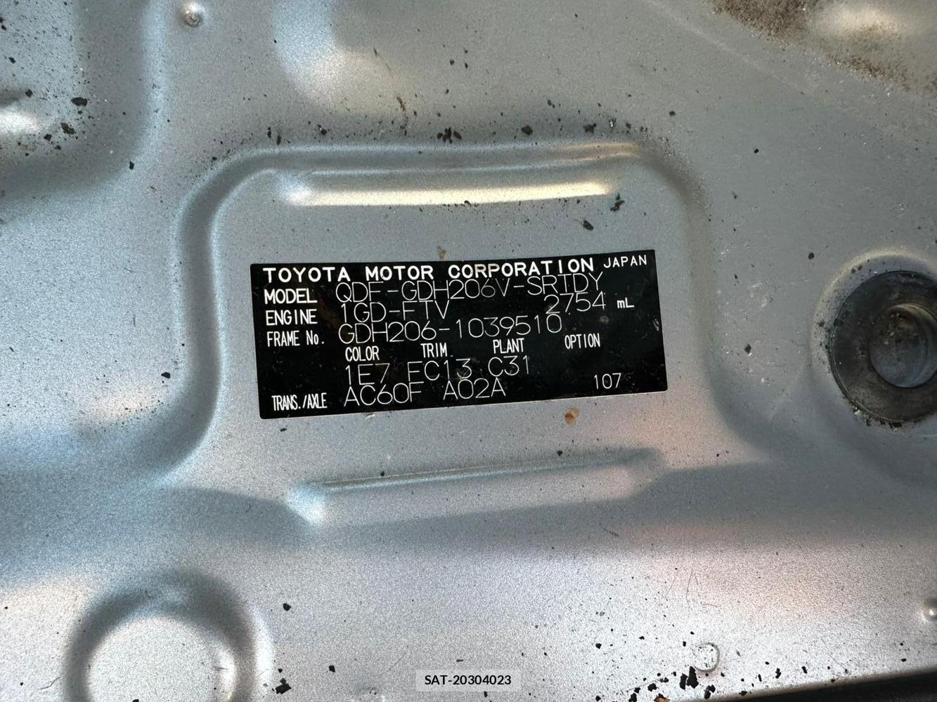Toyota HIACE VAN 2020 1706876-39