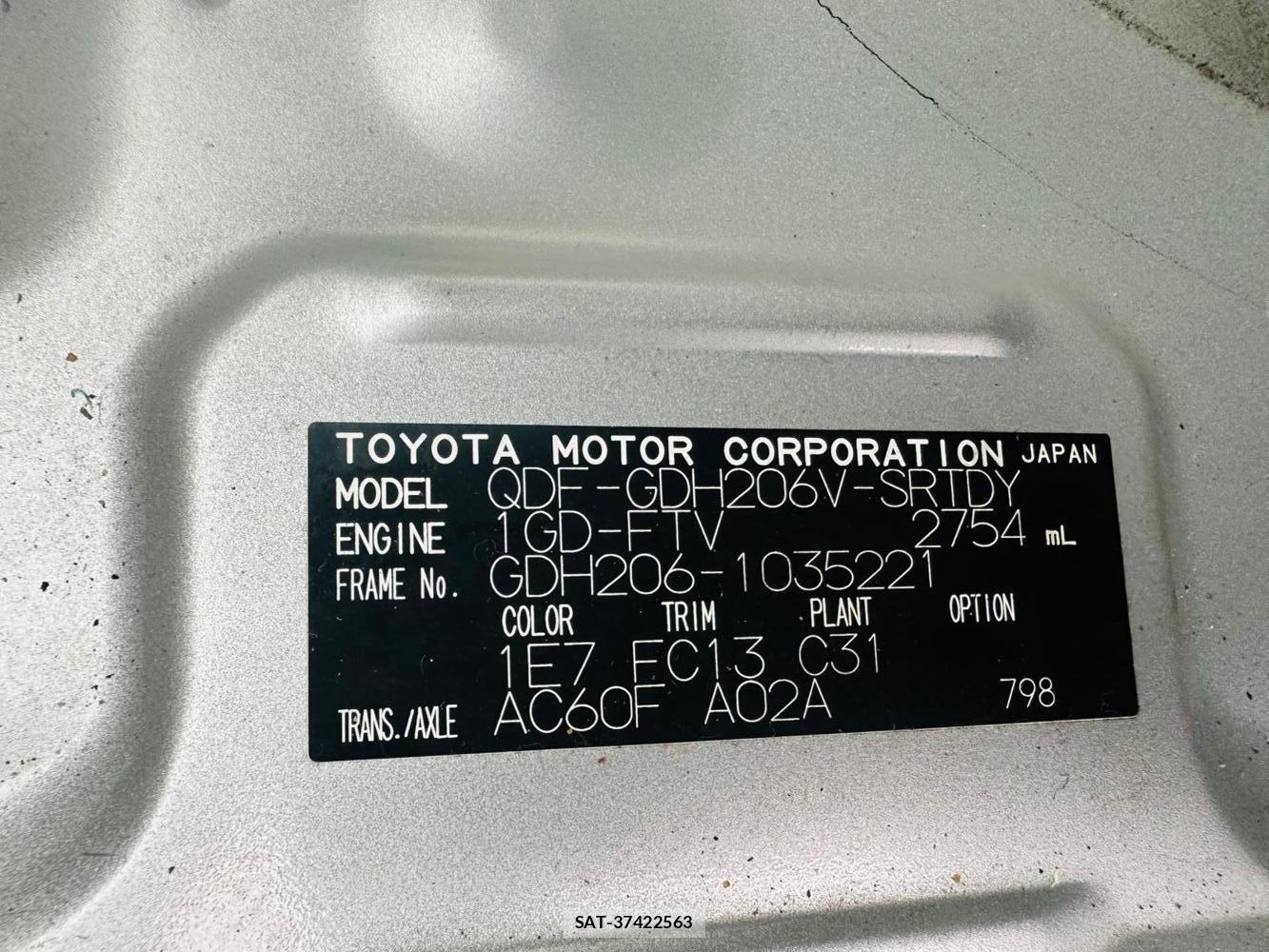 Toyota HIACE VAN 2019 6787094-34