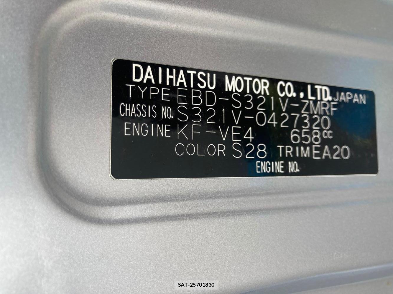 Daihatsu HIJET CARGO 2019 1311412-40